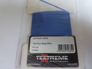 Antron Yarn Fluo Deep Blue (card 129)
